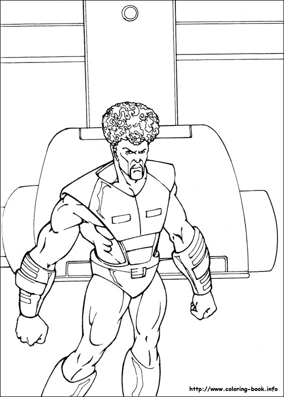 Hulk coloring picture