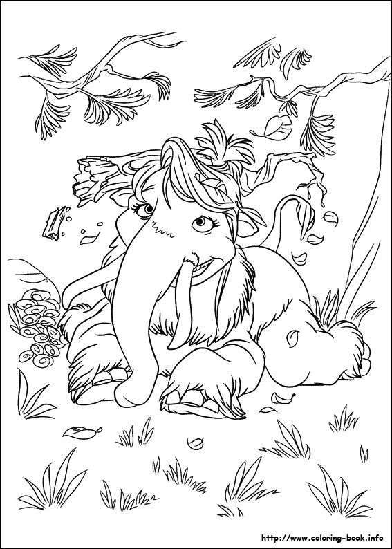 Ice Age : Continental Drift coloring picture