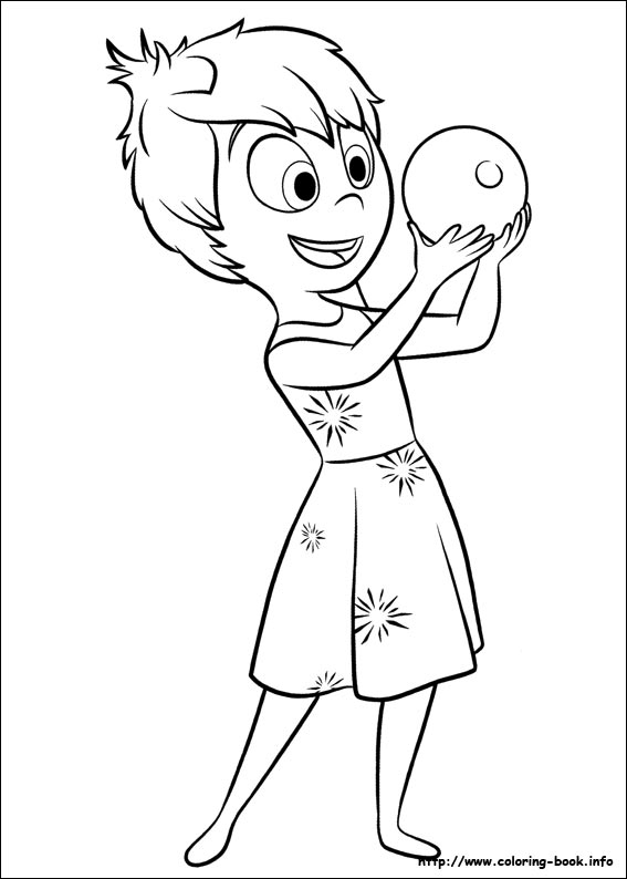 Inside Out coloring picture