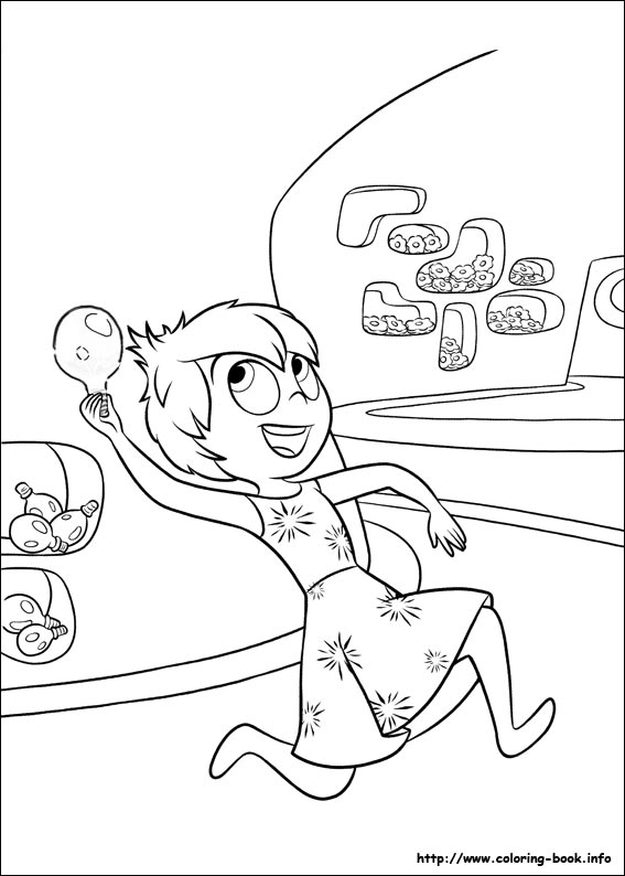 Inside Out coloring picture