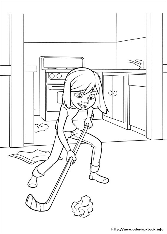 Inside Out coloring picture