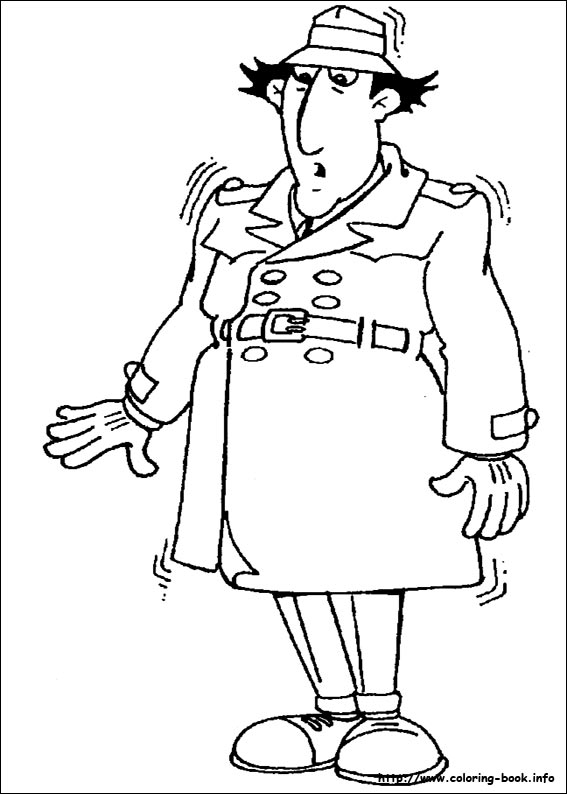 Inspector Gadget coloring picture