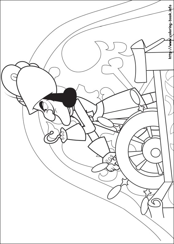 Jake and the Never Land Pirates coloring picture