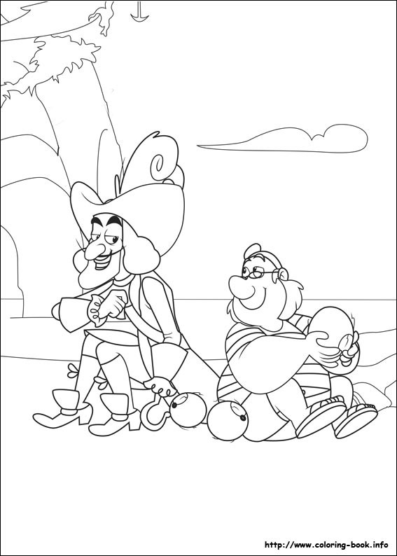 Jake and the Never Land Pirates coloring picture