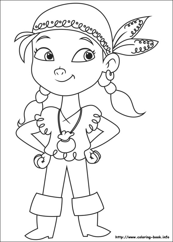 Jake and the Never Land Pirates coloring picture