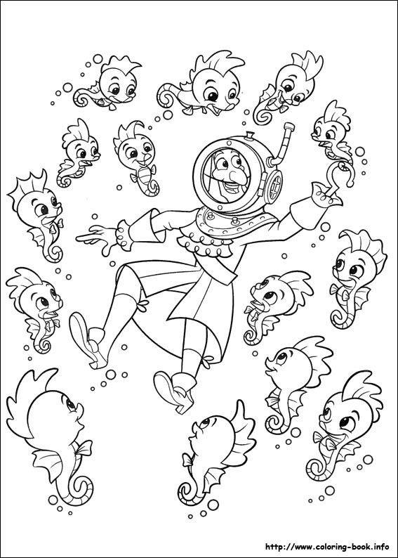 Jake and the Never Land Pirates coloring picture