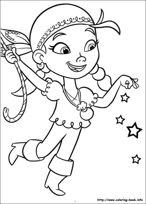 Jake and the Never Land Pirates coloring picture