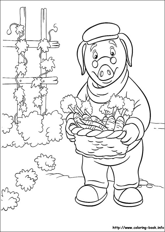 Jakers, Piggley Winks coloring picture