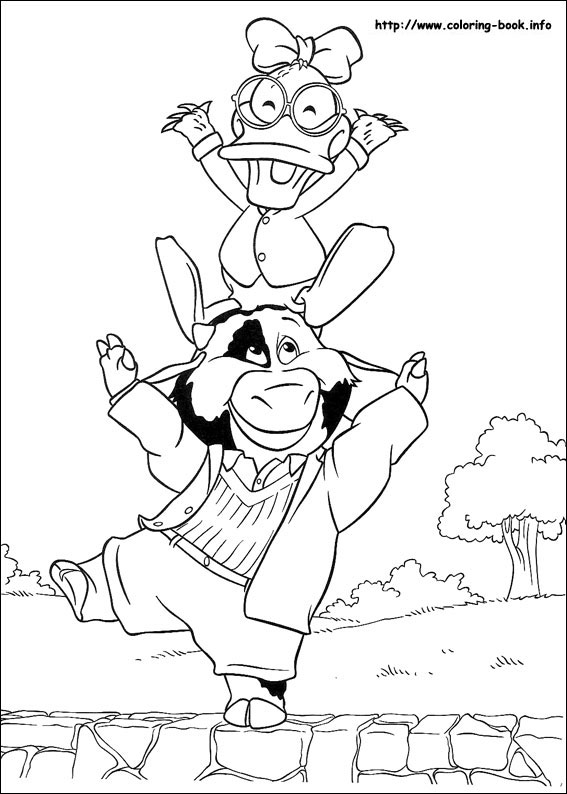 Jakers, Piggley Winks coloring picture