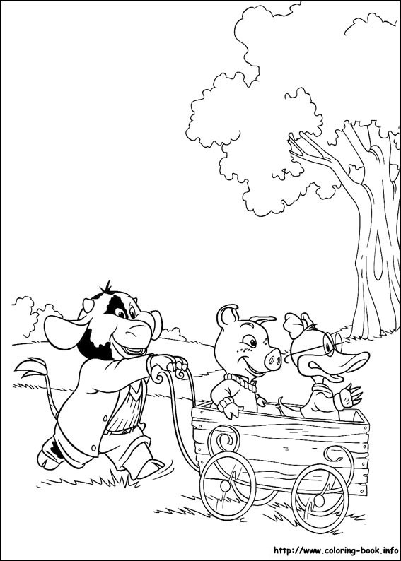 Jakers, Piggley Winks coloring picture