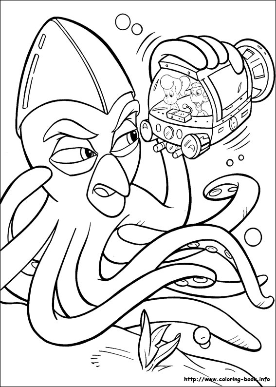 Jimmy Neutron coloring picture