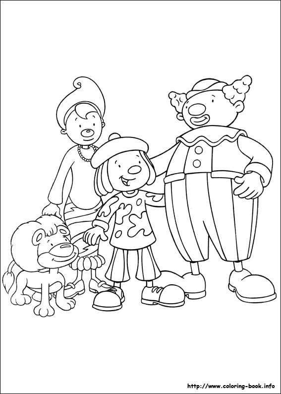 Jojo Circus coloring picture