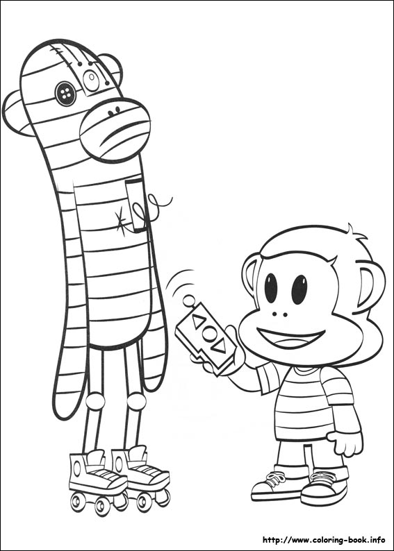 Julius Jr. coloring picture