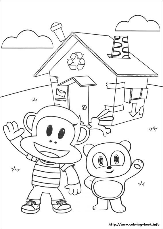 Julius Jr. coloring picture