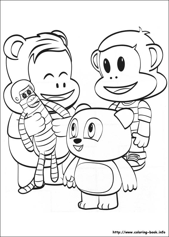 Julius Jr. coloring picture