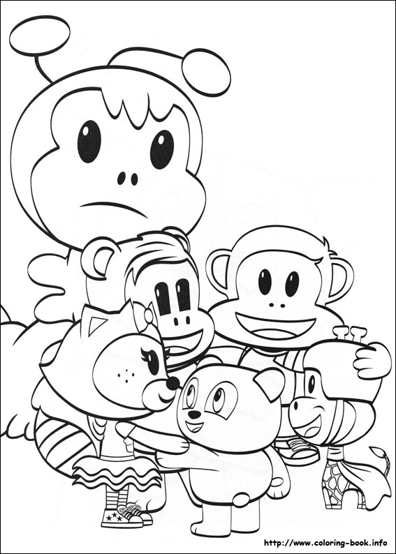 Julius Jr. coloring picture