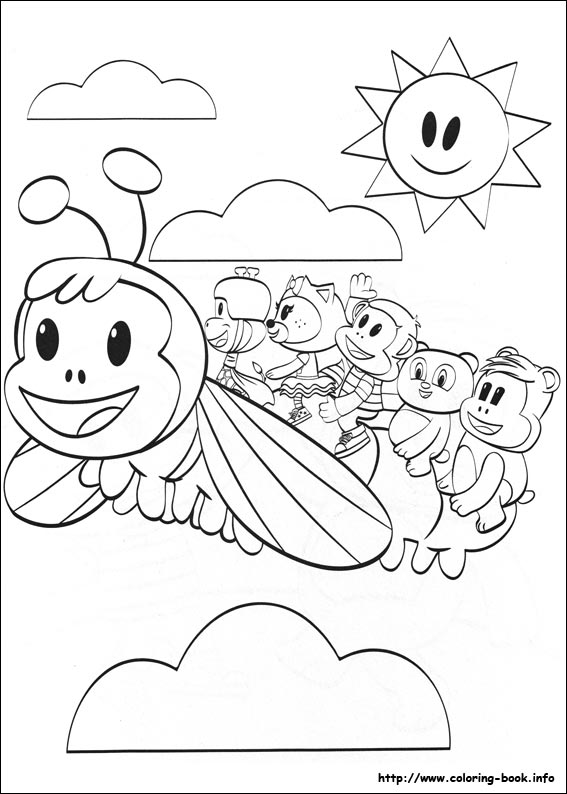 Julius Jr. coloring picture