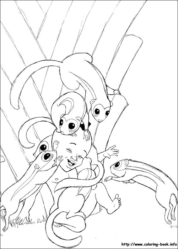 Kirikou coloring picture