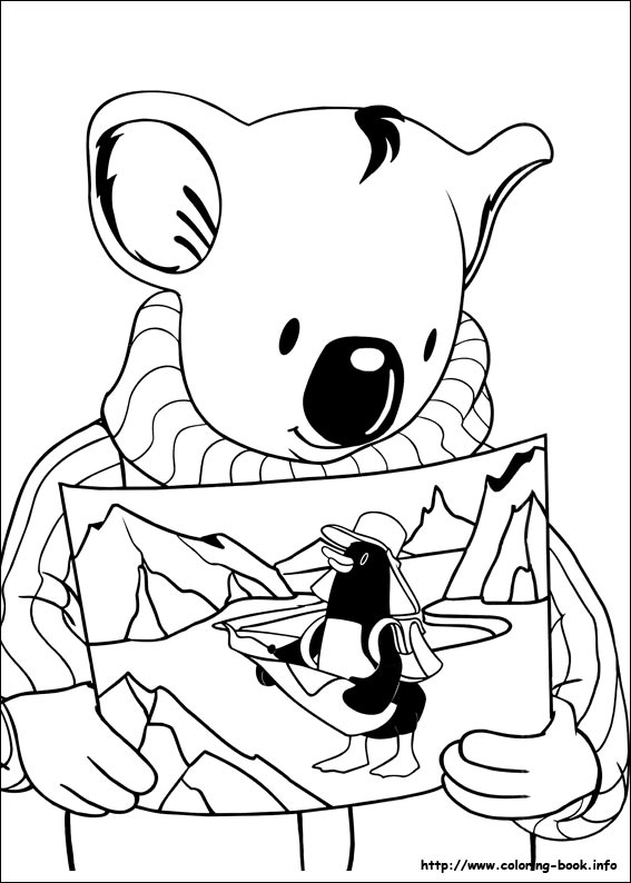 Koala Brothers coloring picture