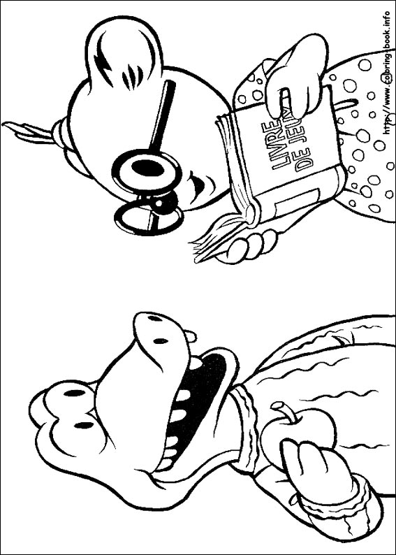 Koala Brothers coloring picture