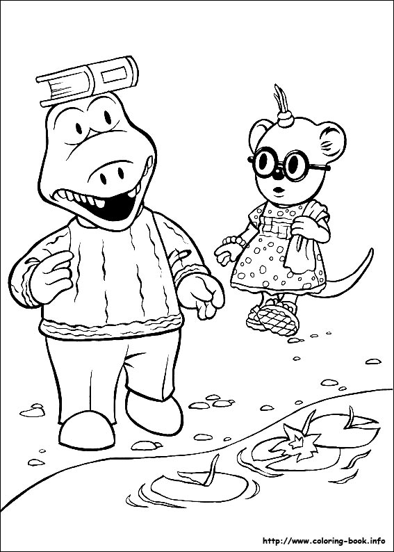 Koala Brothers coloring picture