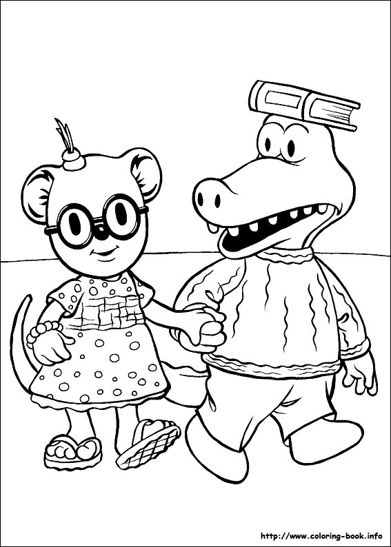 Koala Brothers coloring picture