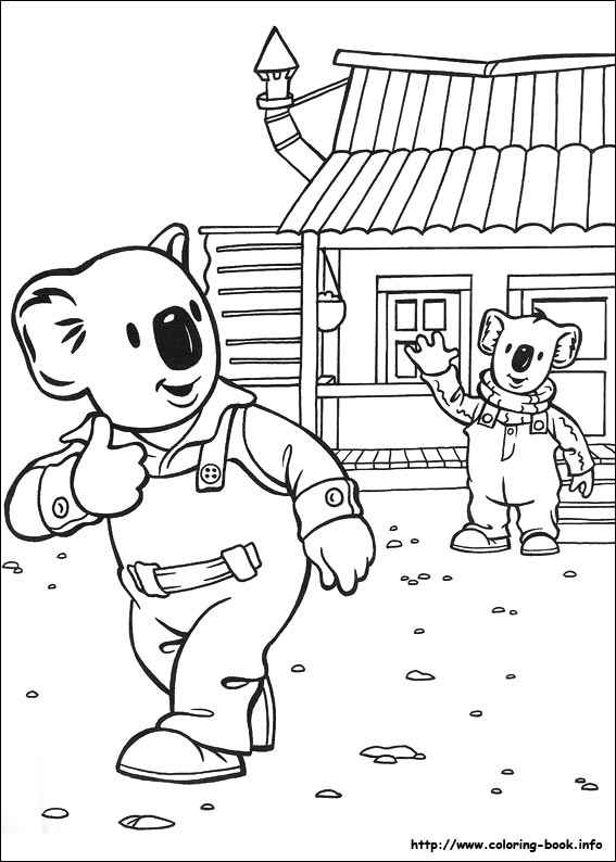 Koala Brothers coloring picture