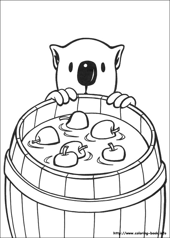 Koala Brothers coloring picture