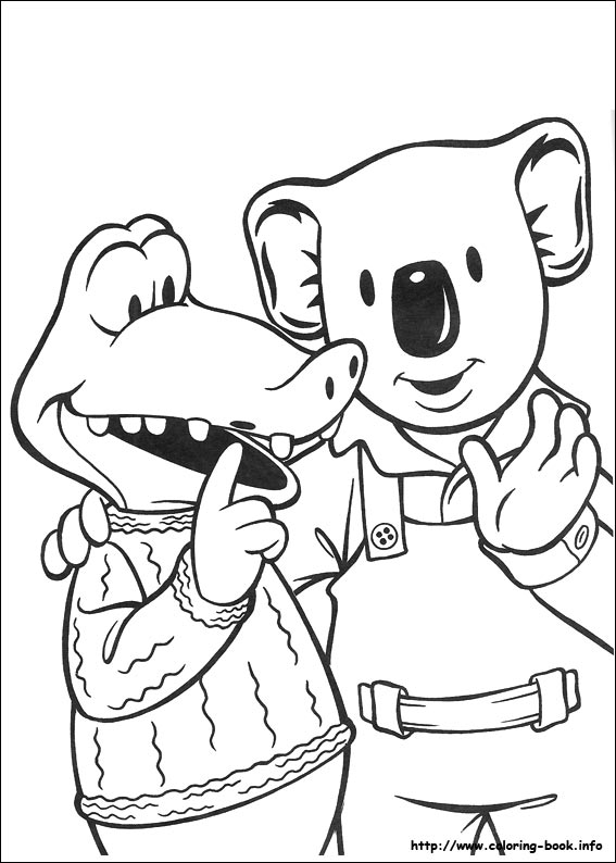 Koala Brothers coloring picture