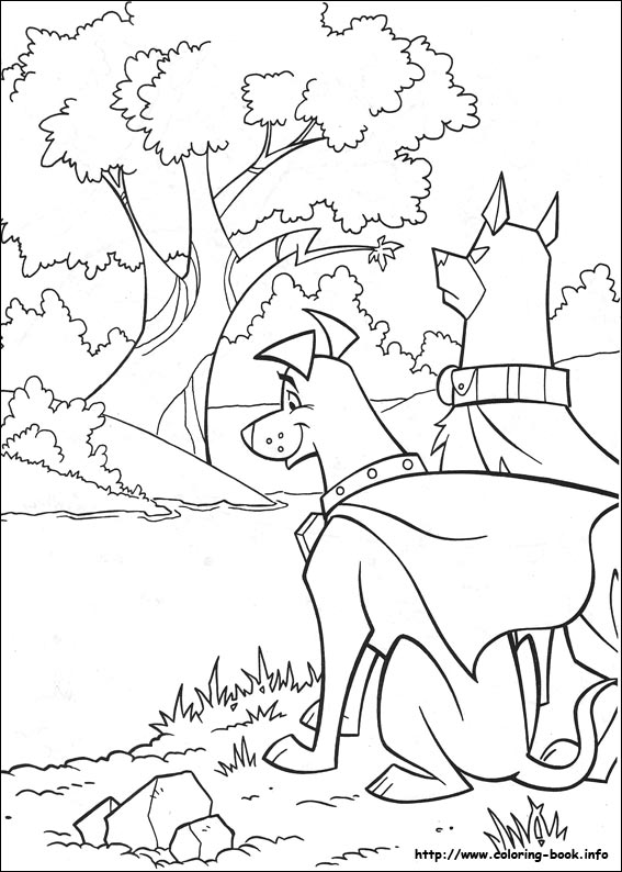 Krypto coloring picture