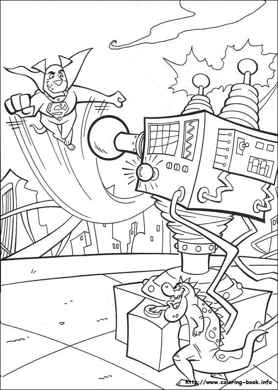 Krypto coloring picture