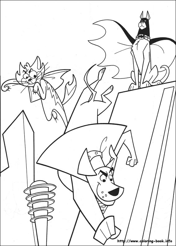 Krypto coloring picture