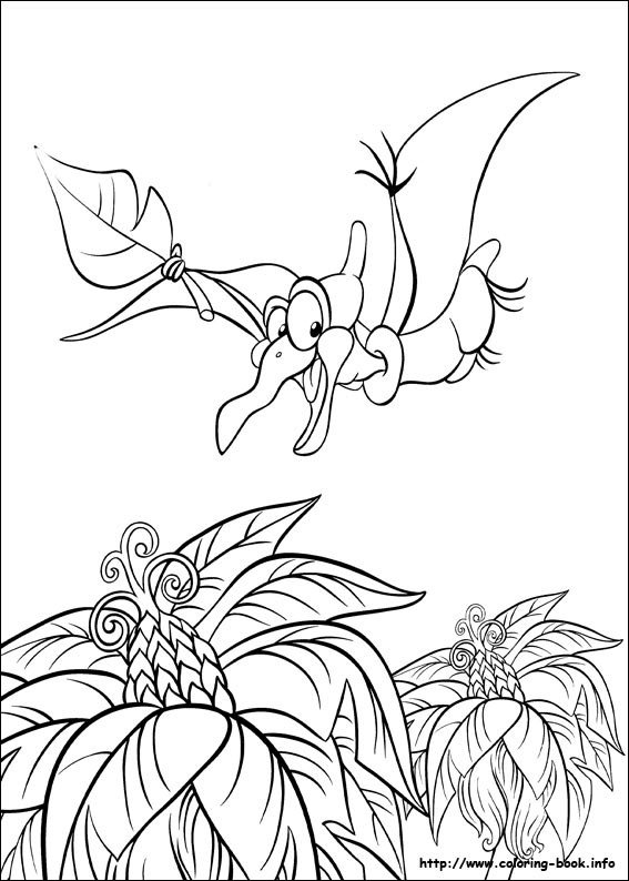 The Land Before Time coloring picture