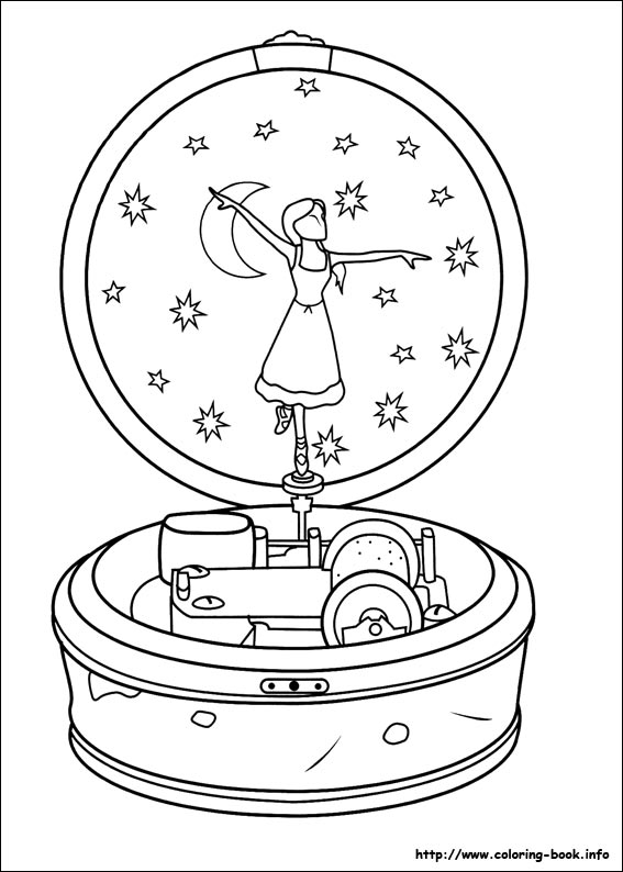 Leap! coloring picture