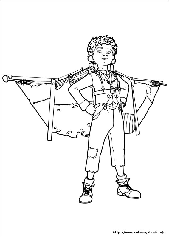 Leap! coloring picture