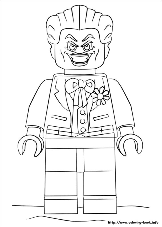 Lego Batman coloring picture