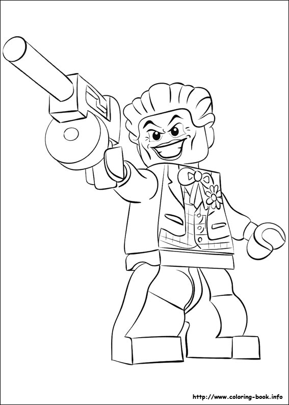 Lego Batman coloring picture