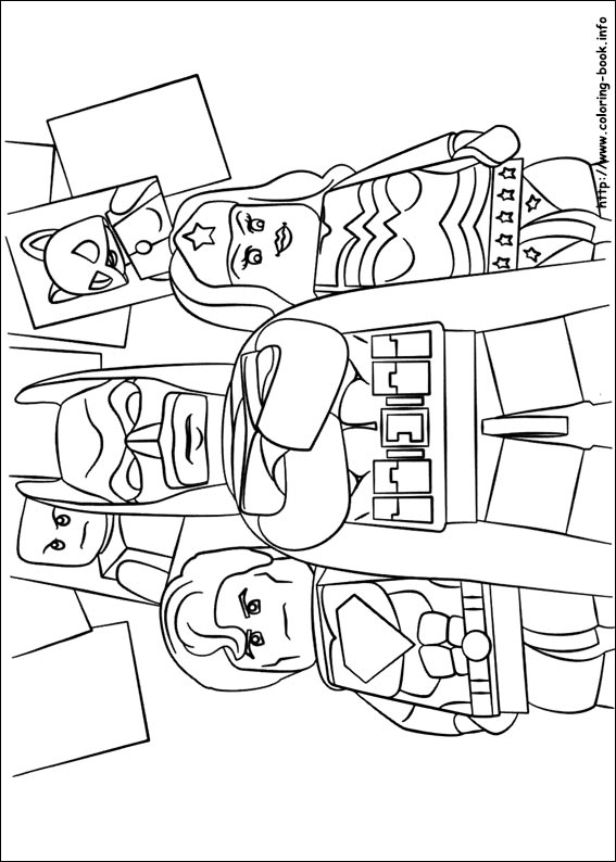 Lego Batman coloring picture