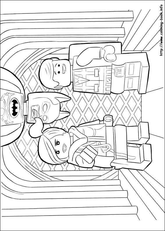 Lego Batman coloring picture