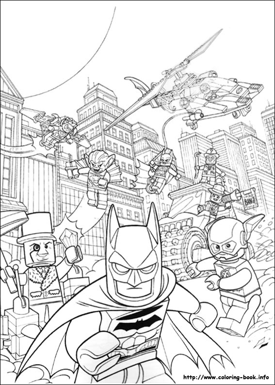 Lego Batman coloring picture