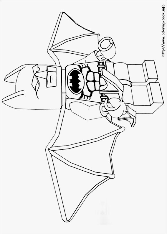 Lego Batman coloring picture