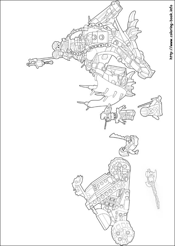 Lego Ninjago coloring picture