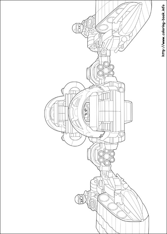 Lego Ninjago coloring picture