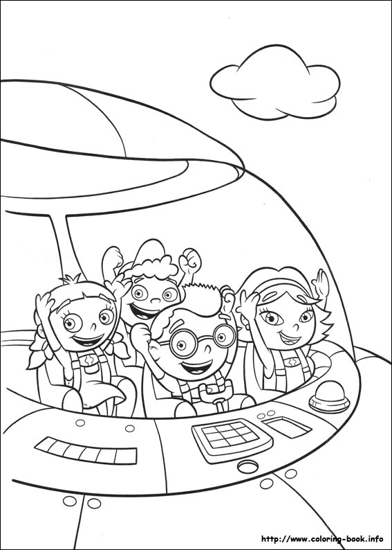 Little Einsteins coloring picture