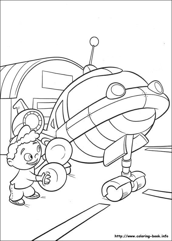 Little Einsteins coloring picture