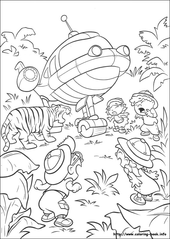 Little Einsteins coloring picture