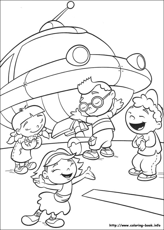 Little Einsteins coloring picture