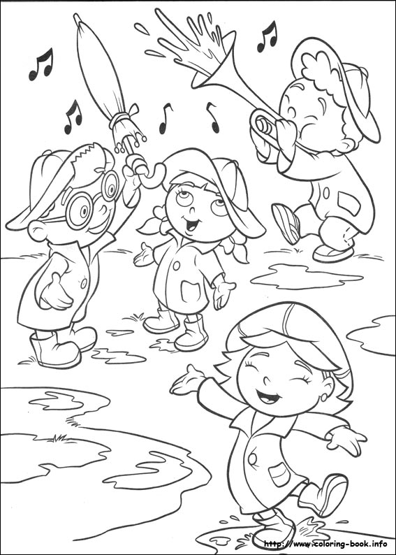 Little Einsteins coloring picture