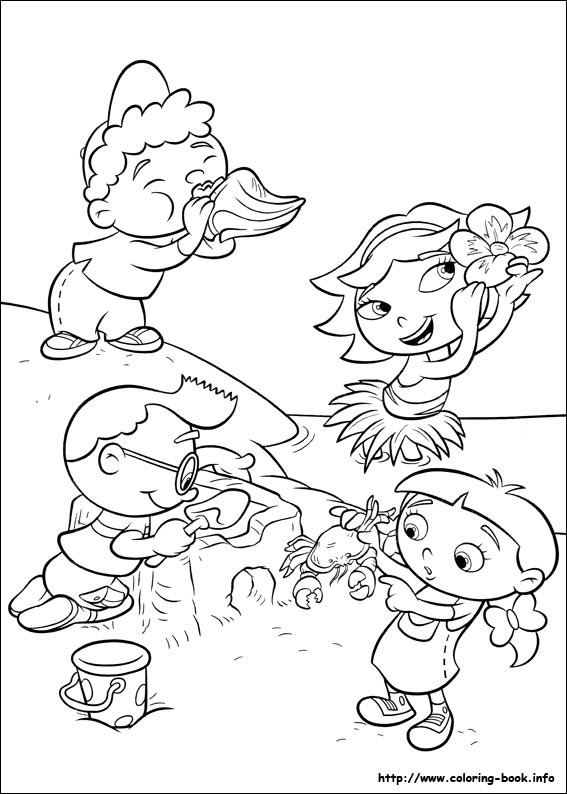 Little Einsteins coloring picture