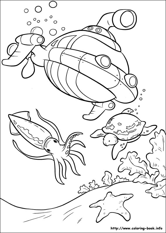 Little Einsteins coloring picture